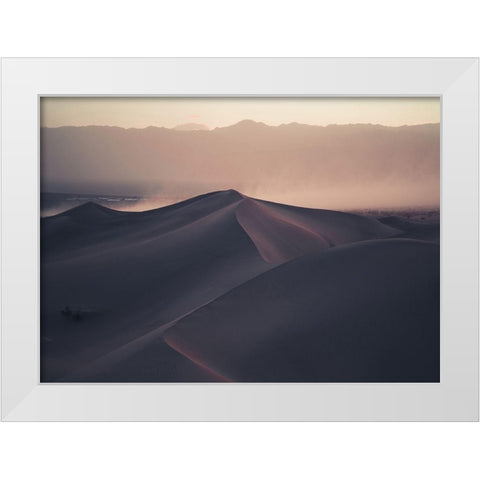 From This Day Forth White Modern Wood Framed Art Print by Design Fabrikken
