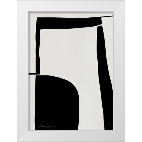 Black Ops 2 White Modern Wood Framed Art Print by Design Fabrikken