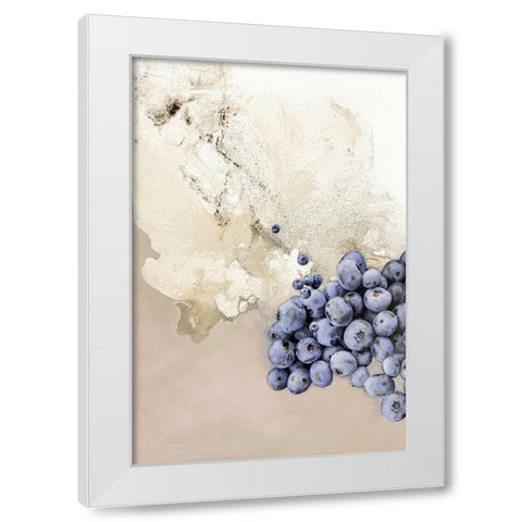 The Art of Taste 6 White Modern Wood Framed Art Print by Design Fabrikken