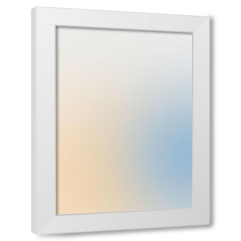 Luminous IV White Modern Wood Framed Art Print by Design Fabrikken