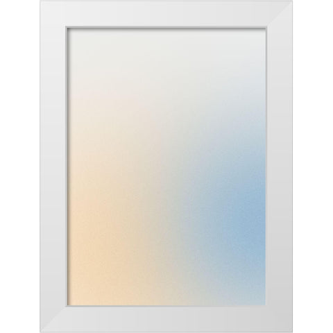 Luminous IV White Modern Wood Framed Art Print by Design Fabrikken
