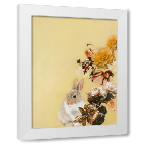 Pet Couture 4 White Modern Wood Framed Art Print by Design Fabrikken