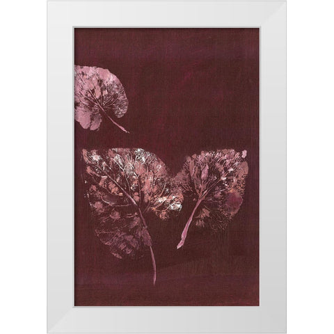 Pure Nature 5 White Modern Wood Framed Art Print by Design Fabrikken