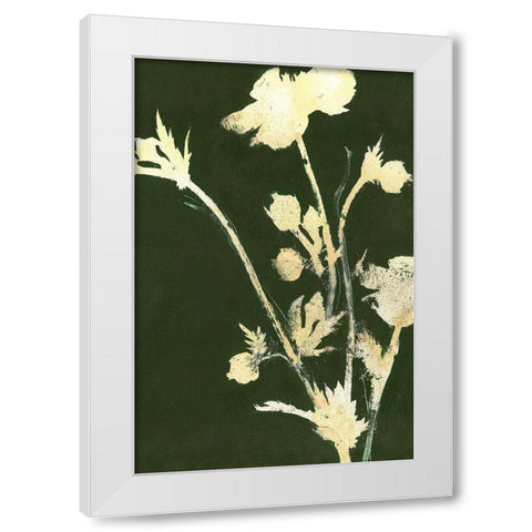 Pure Nature 6 White Modern Wood Framed Art Print by Design Fabrikken