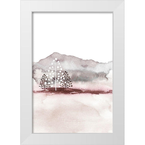 Holiday Time 2 White Modern Wood Framed Art Print by Design Fabrikken