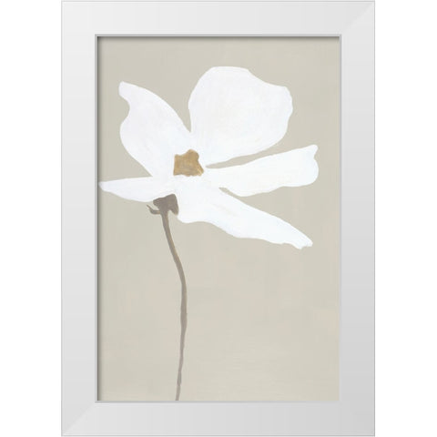 Nostalgia 2 White Modern Wood Framed Art Print by Design Fabrikken