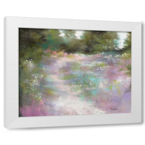 High Country White Modern Wood Framed Art Print by Newton, Barbara