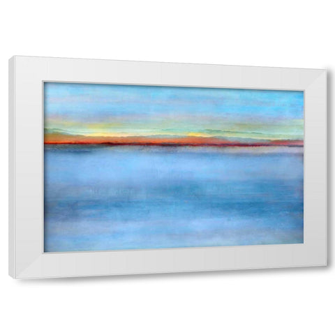 Light White Modern Wood Framed Art Print by Niele, Cora