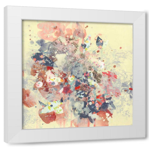 Cream I White Modern Wood Framed Art Print by Neale, Kathryn