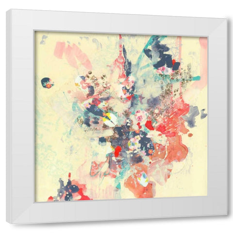Cream II White Modern Wood Framed Art Print by Neale, Kathryn