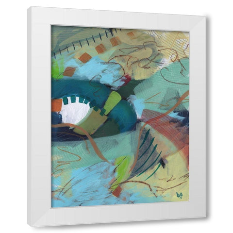 Changes White Modern Wood Framed Art Print by Nemcosky, Ann Thompson