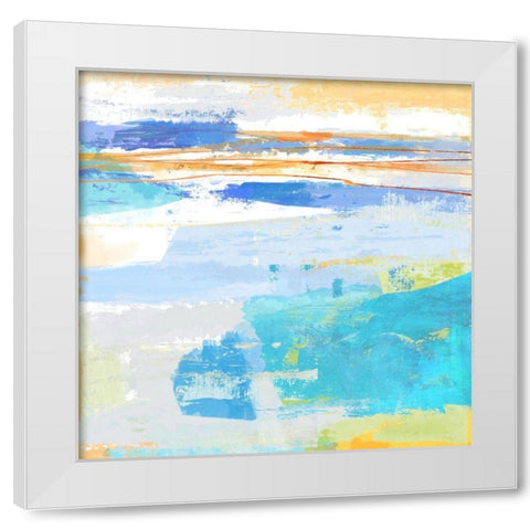 Nantucket White Modern Wood Framed Art Print by Nicoll, Suzanne