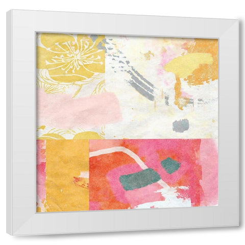 Kimono No. 2 White Modern Wood Framed Art Print by Nicoll, Suzanne