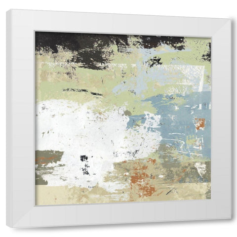 Quarry No. 3 White Modern Wood Framed Art Print by Nicoll, Suzanne