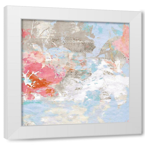 Spring Fling No. 2 White Modern Wood Framed Art Print by Nicoll, Suzanne