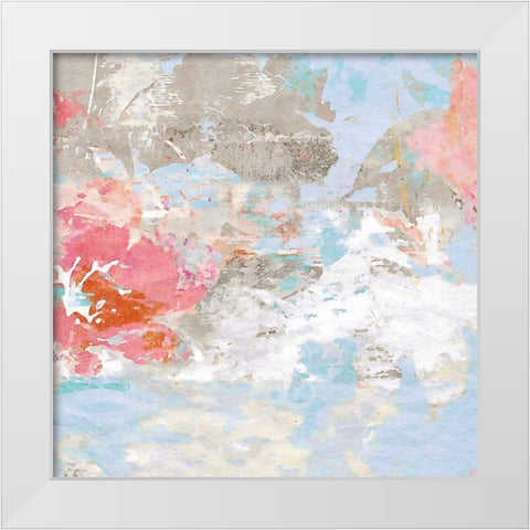Spring Fling No. 2 White Modern Wood Framed Art Print by Nicoll, Suzanne