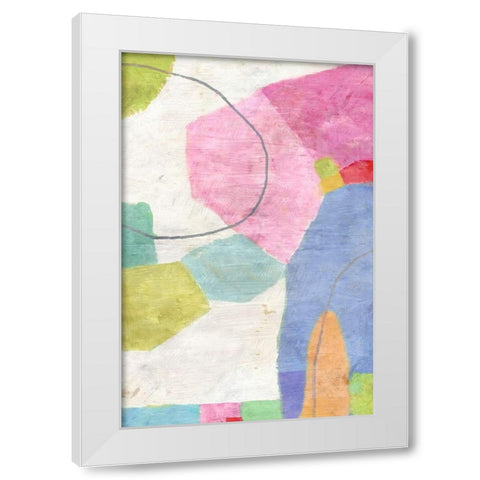 Cotton Candy No. 2 White Modern Wood Framed Art Print by Nicoll, Suzanne