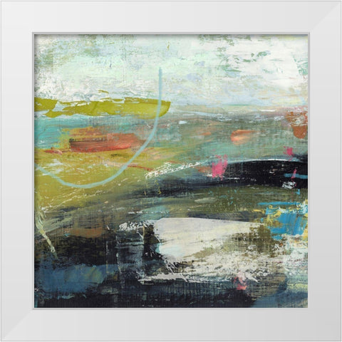Pine Forest No. 1 White Modern Wood Framed Art Print by Nicoll, Suzanne