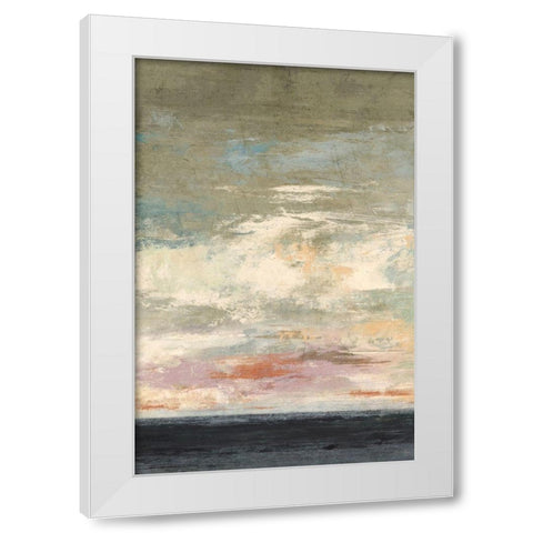 Quiet Tide White Modern Wood Framed Art Print by Nicoll, Suzanne
