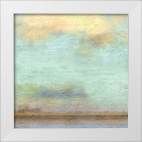 River Seine White Modern Wood Framed Art Print by Nicoll, Suzanne