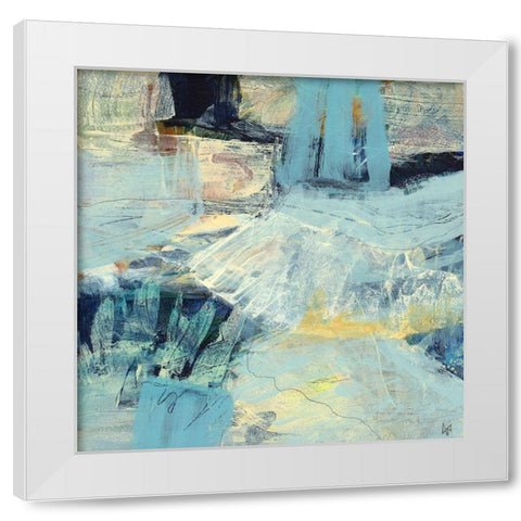 Tideline No. 2 White Modern Wood Framed Art Print by Nemcosky, Ann Thompson