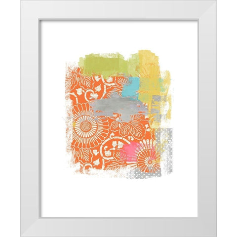 Beach Day 3 White Modern Wood Framed Art Print by Nicoll, Suzanne