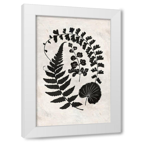 Botanica 2 White Modern Wood Framed Art Print by Nicoll, Suzanne