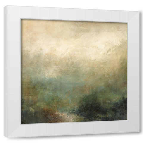 Forest White Modern Wood Framed Art Print by Nicoll, Suzanne