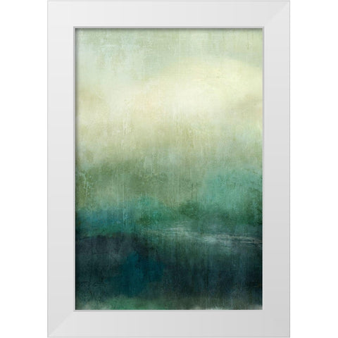 Hidden Path 1 White Modern Wood Framed Art Print by Nicoll, Suzanne