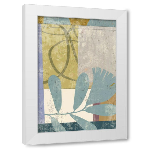 Calla 2 White Modern Wood Framed Art Print by Nicoll, Suzanne
