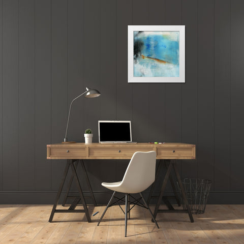 Never Grow Up 1 White Modern Wood Framed Art Print by Oppenheimer, Michelle