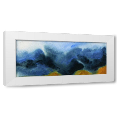 No Ambivalence White Modern Wood Framed Art Print by Oppenheimer, Michelle