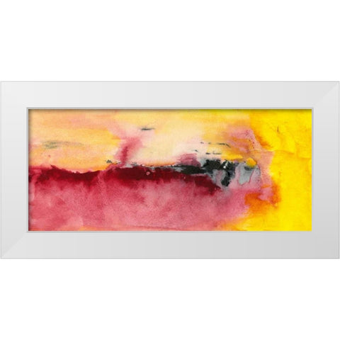 A Dream within a Dream White Modern Wood Framed Art Print by Oppenheimer, Michelle