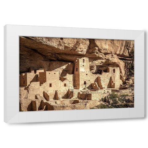 Mesa Verde White Modern Wood Framed Art Print by Oldford, Tim