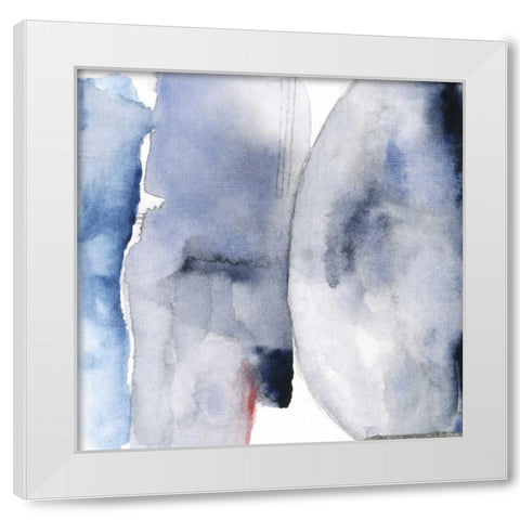 Imaginations Power White Modern Wood Framed Art Print by Oppenheimer, Michelle