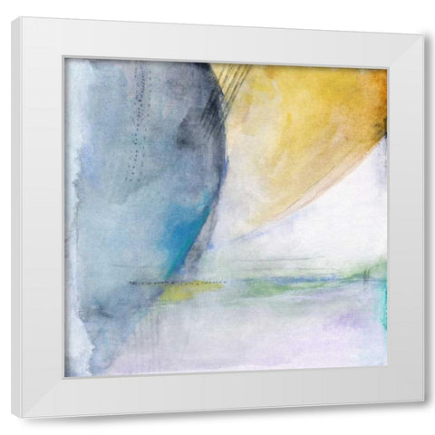 A Waking Dream White Modern Wood Framed Art Print by Oppenheimer, Michelle