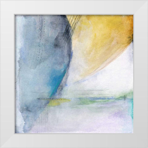 A Waking Dream White Modern Wood Framed Art Print by Oppenheimer, Michelle