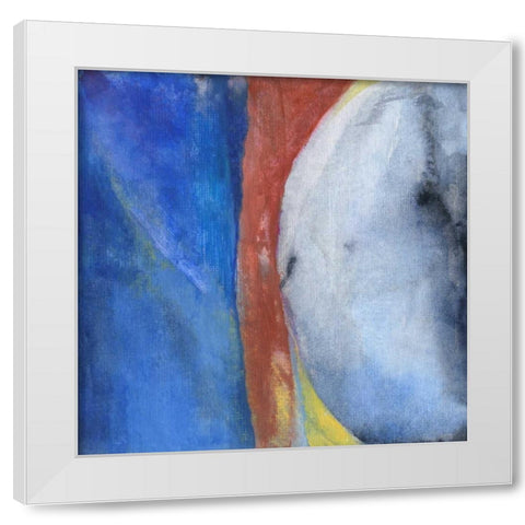 Heaven At Night White Modern Wood Framed Art Print by Oppenheimer, Michelle