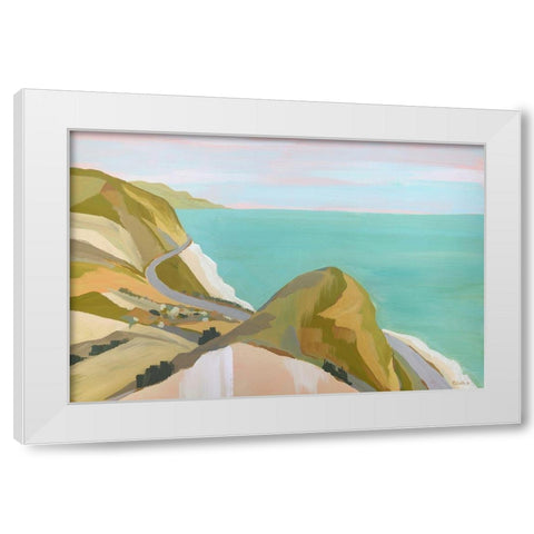 Big Sycamore Canyon White Modern Wood Framed Art Print by Oswald, Pete