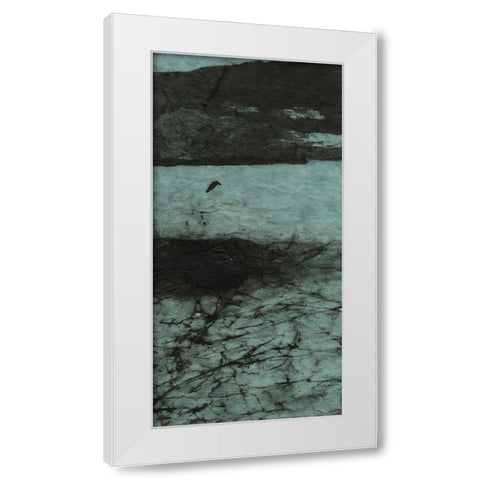 Oceans Unearthed No. 1 White Modern Wood Framed Art Print by Oppenheimer, Michelle