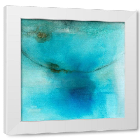 Ever Serene and Fair White Modern Wood Framed Art Print by Oppenheimer, Michelle