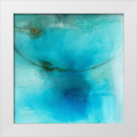 Ever Serene and Fair White Modern Wood Framed Art Print by Oppenheimer, Michelle