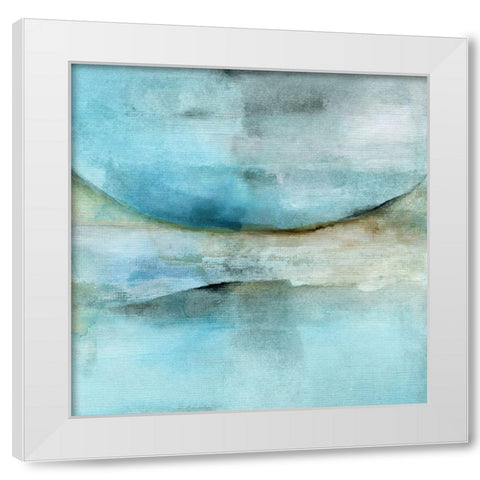 There Is Another Sky White Modern Wood Framed Art Print by Oppenheimer, Michelle