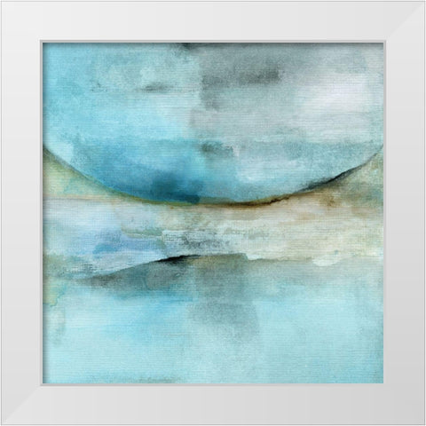 There Is Another Sky White Modern Wood Framed Art Print by Oppenheimer, Michelle