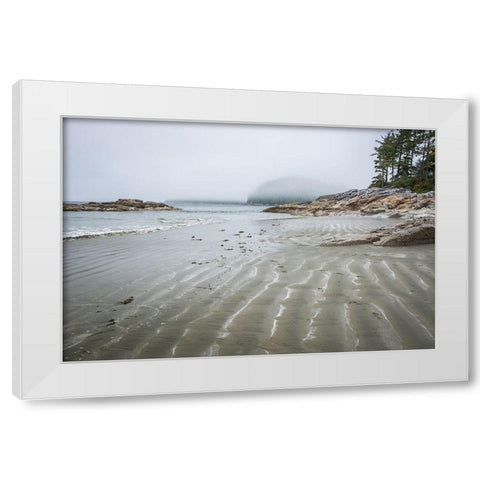 Tonquin Beach White Modern Wood Framed Art Print by Oldford, Tim