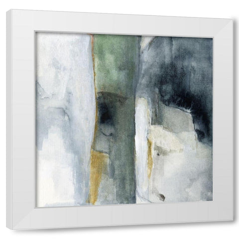 Beneath the Mystic Moon White Modern Wood Framed Art Print by Oppenheimer, Michelle
