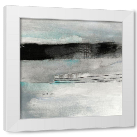 Far Wiser than Me White Modern Wood Framed Art Print by Oppenheimer, Michelle