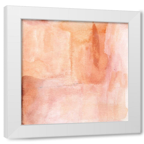 A Tender Poet White Modern Wood Framed Art Print by Oppenheimer, Michelle