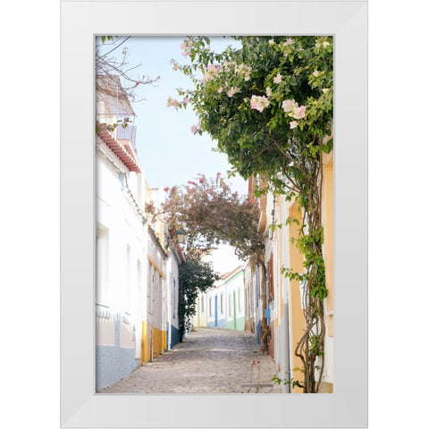 Portuguese Perfection White Modern Wood Framed Art Print by Okula, Carina