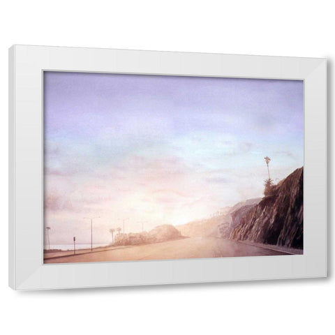 California Road Chronicles - 50 White Modern Wood Framed Art Print by Penezic, Relja